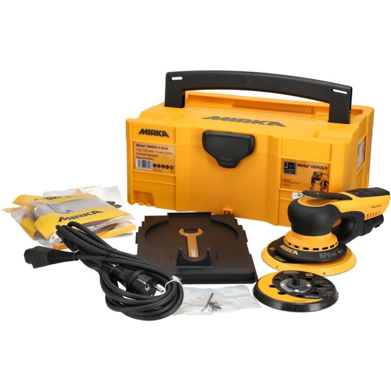 Mirka® DEROS II 5650 EU Ø 125/150 mm, orbita 5.0 mm