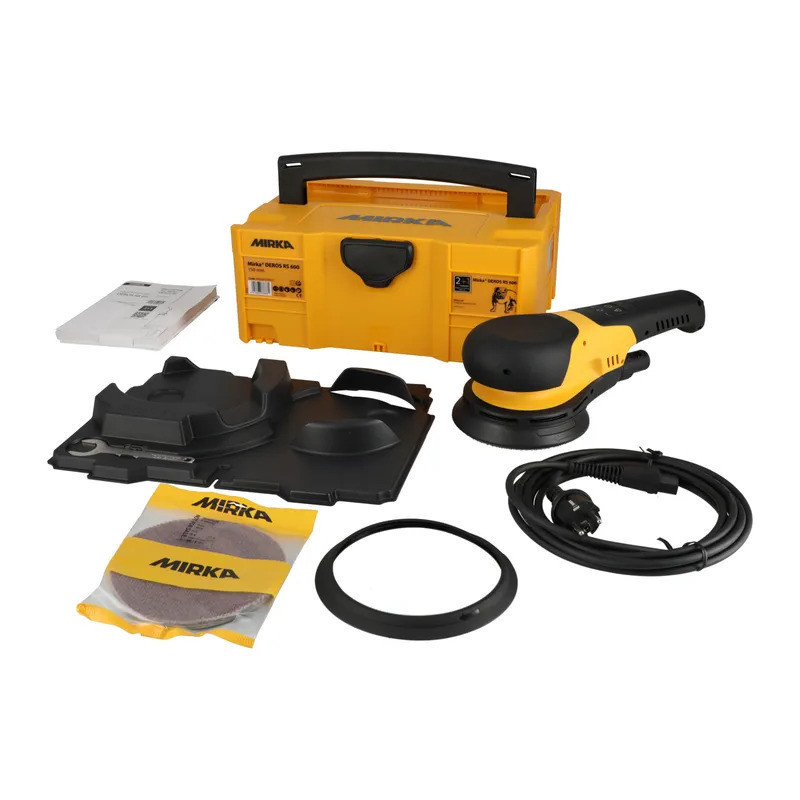Mirka® DEROS RS 600 Ø 150 mm in cassetta